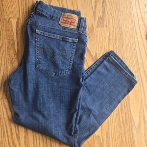 Levi's Classic Indigo Straight Jeans